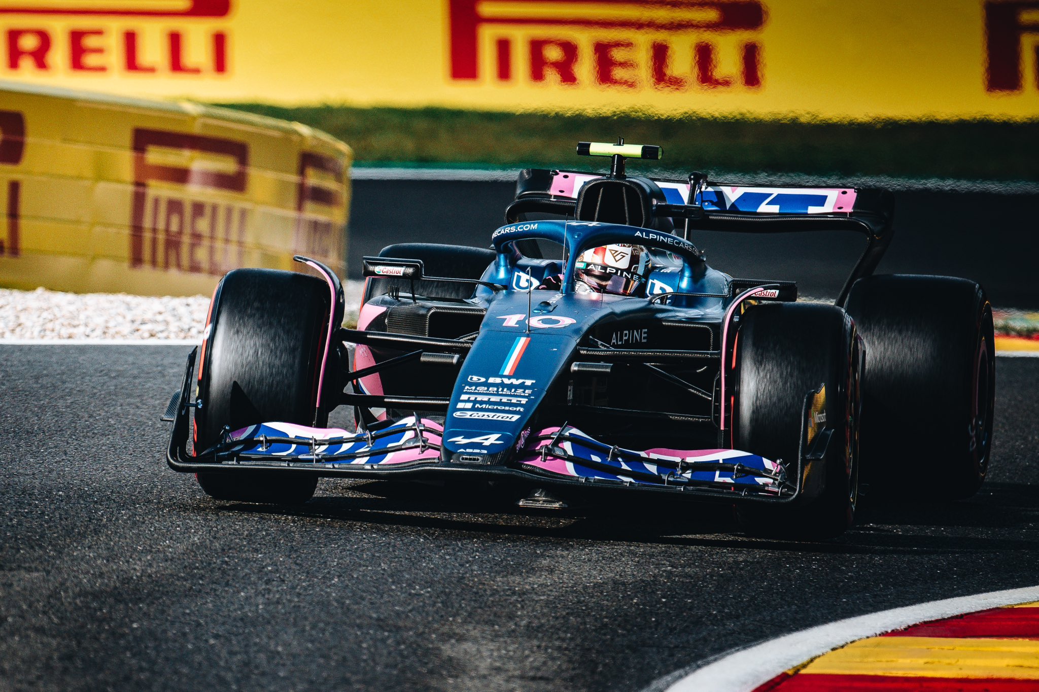 Gasly cita azar na largada, mas ressalta “falta de potência” da Alpine na Bélgica