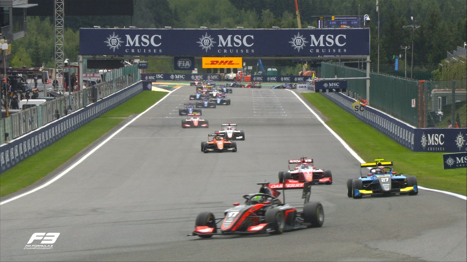Collet vence corrida sprint acidentada da F3 na Bélgica. Bortoleto e Martí abandonam