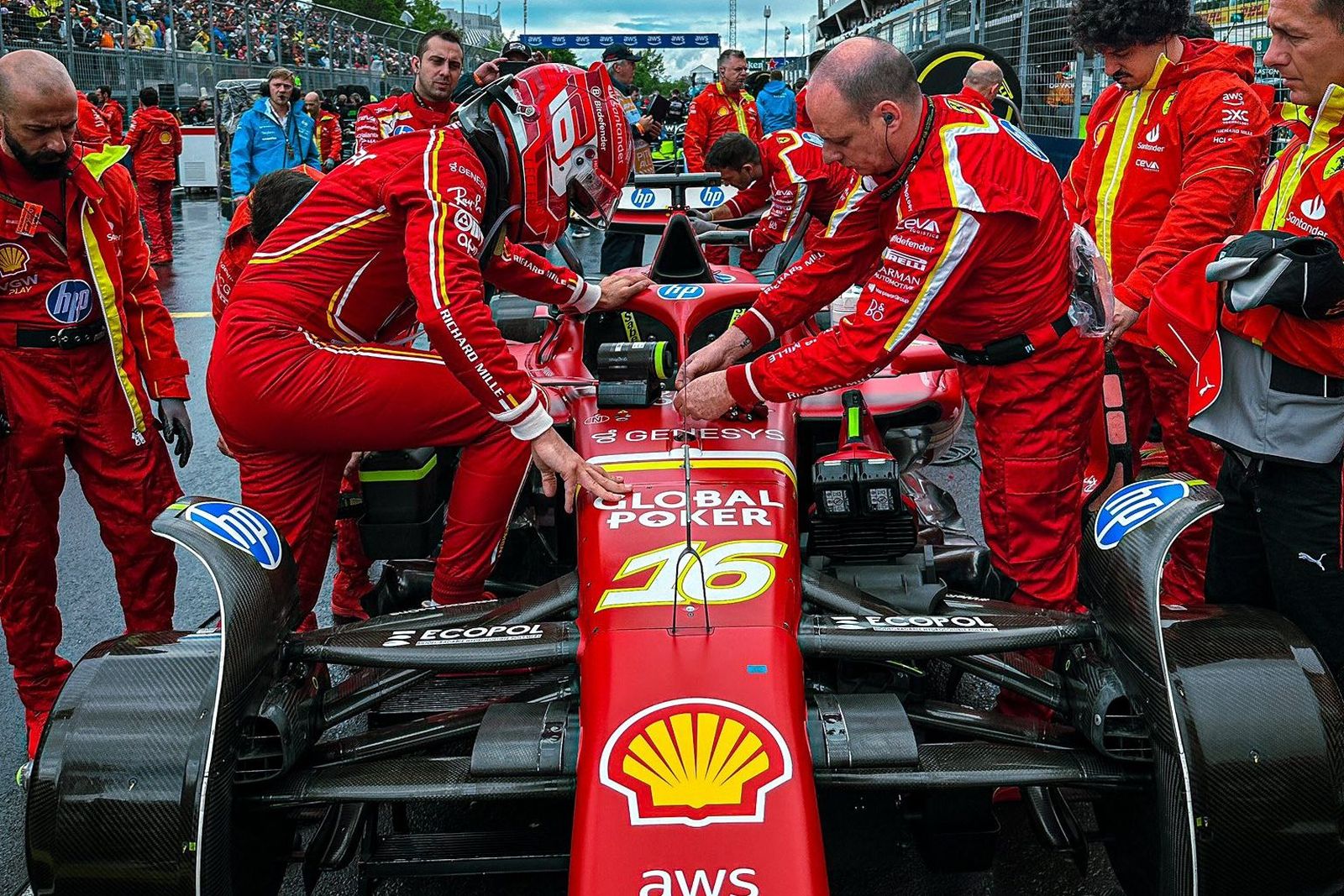 Ferrari evita procurar desculpas após desastre no GP do Canadá: “Nós nos prejudicamos”