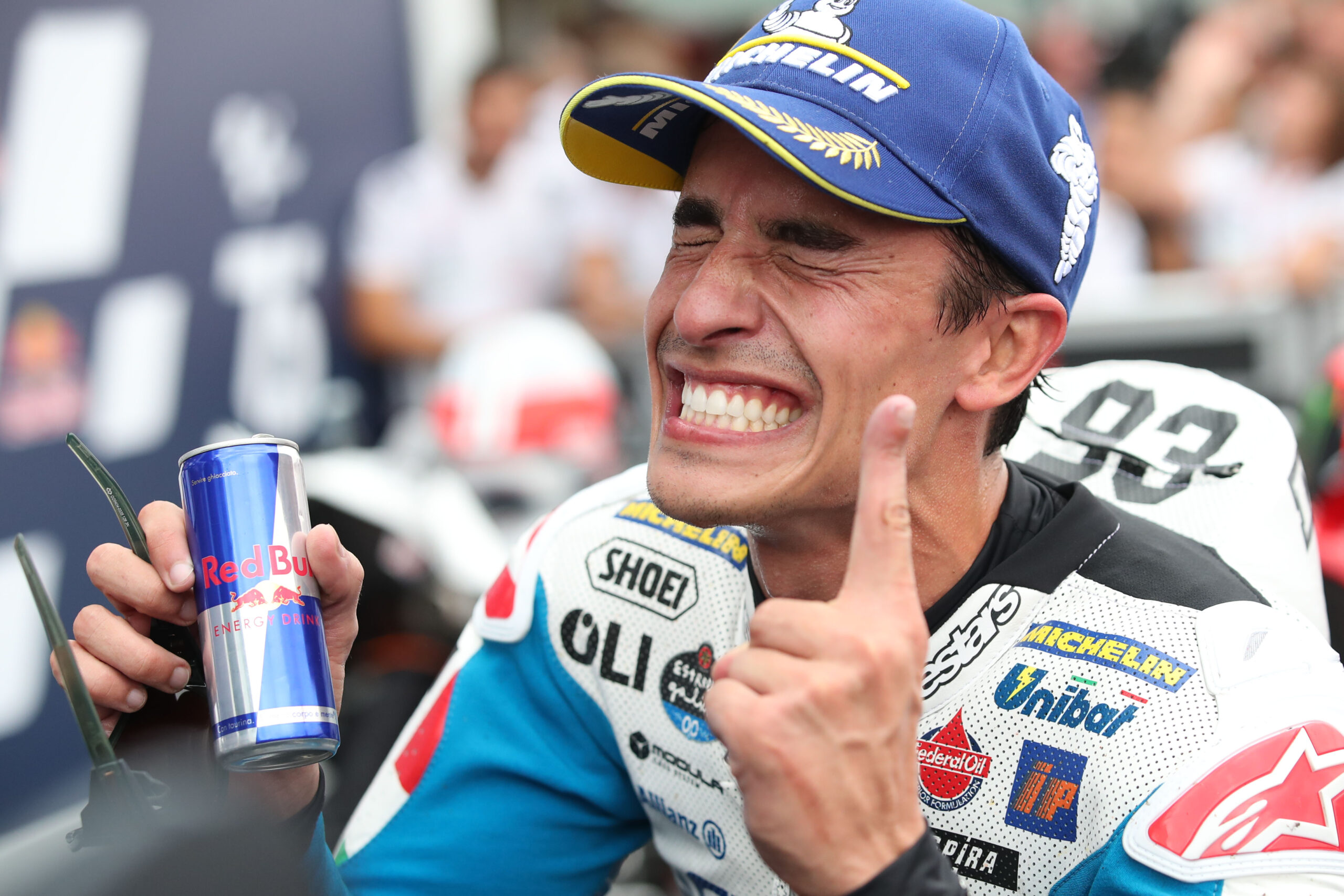 Marc Márquez celebra vitória “inesperada” em Misano e explica estratégia: “Decidi arriscar”