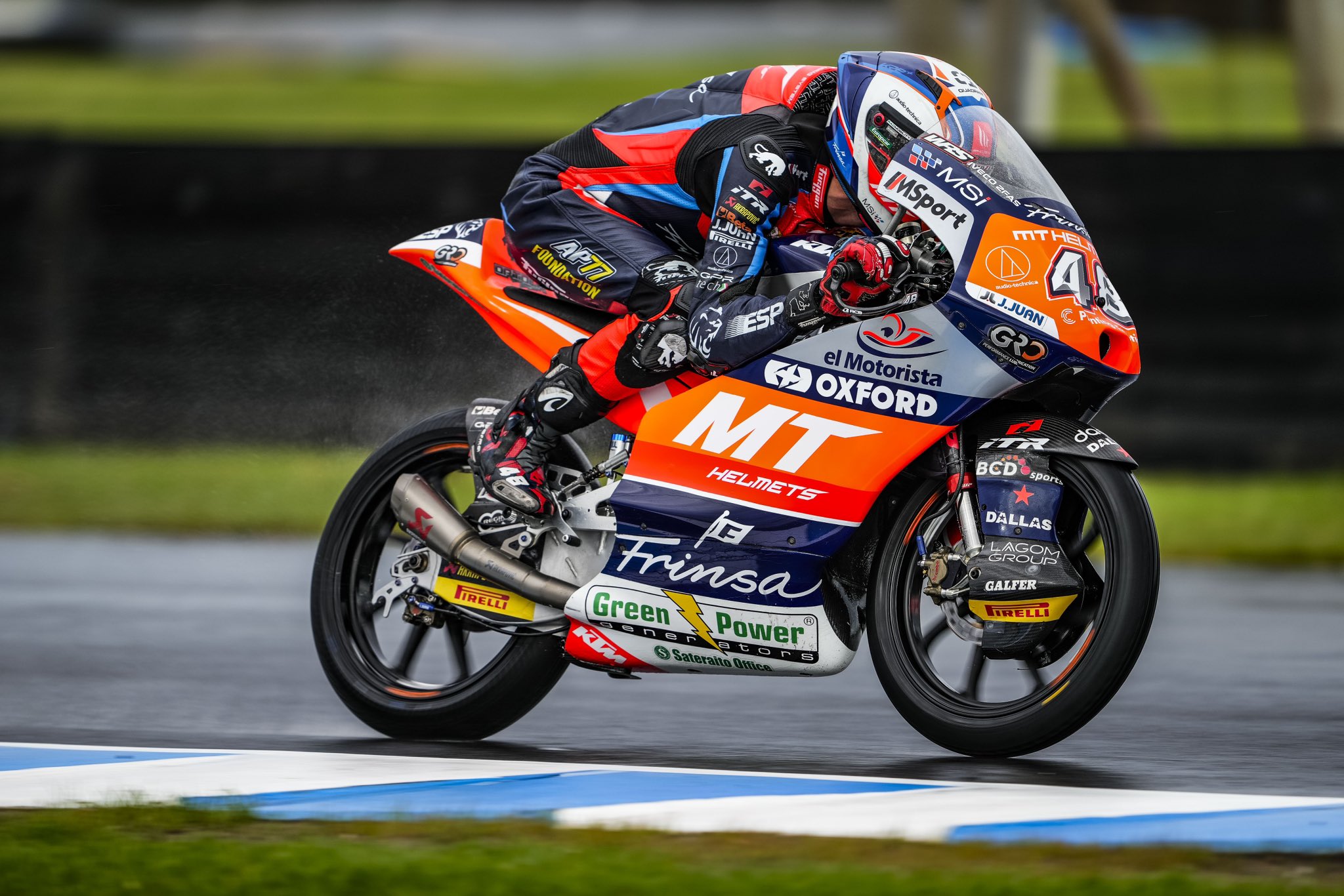 Ortolá brilha nos segundos finais e crava pole da Moto3 na Austrália. Alonso é 10º