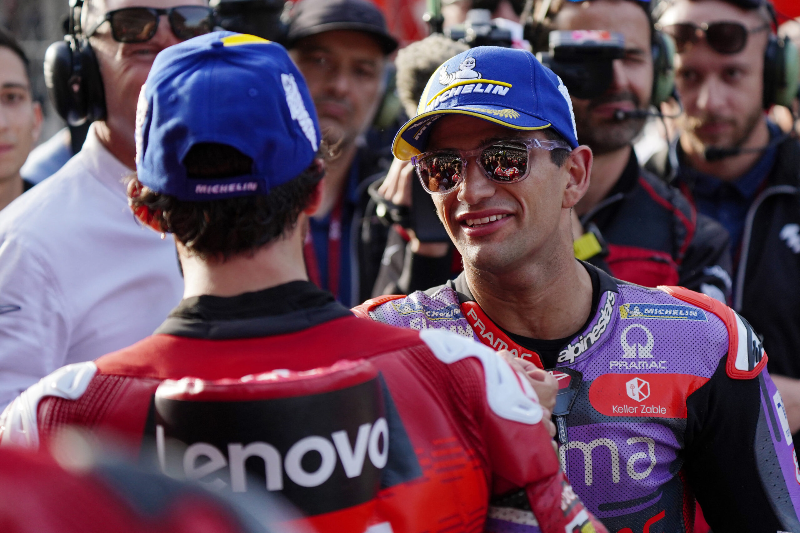 Balada com Bagnaia e telegrama real: Martín detalha comemoração por título