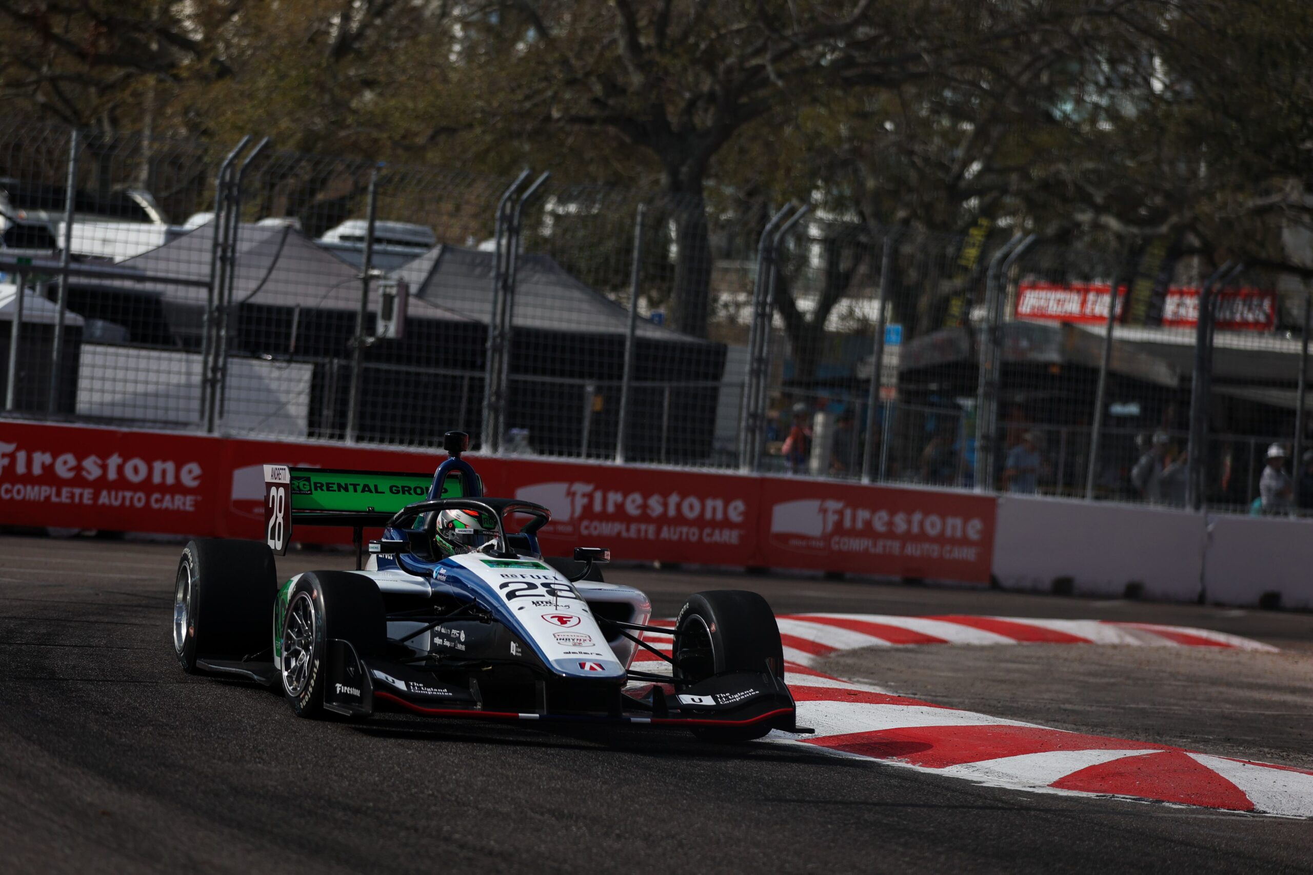 Hauger domina e vence em dia de 1-2 da Andretti em St. Pete. Collet é 3º