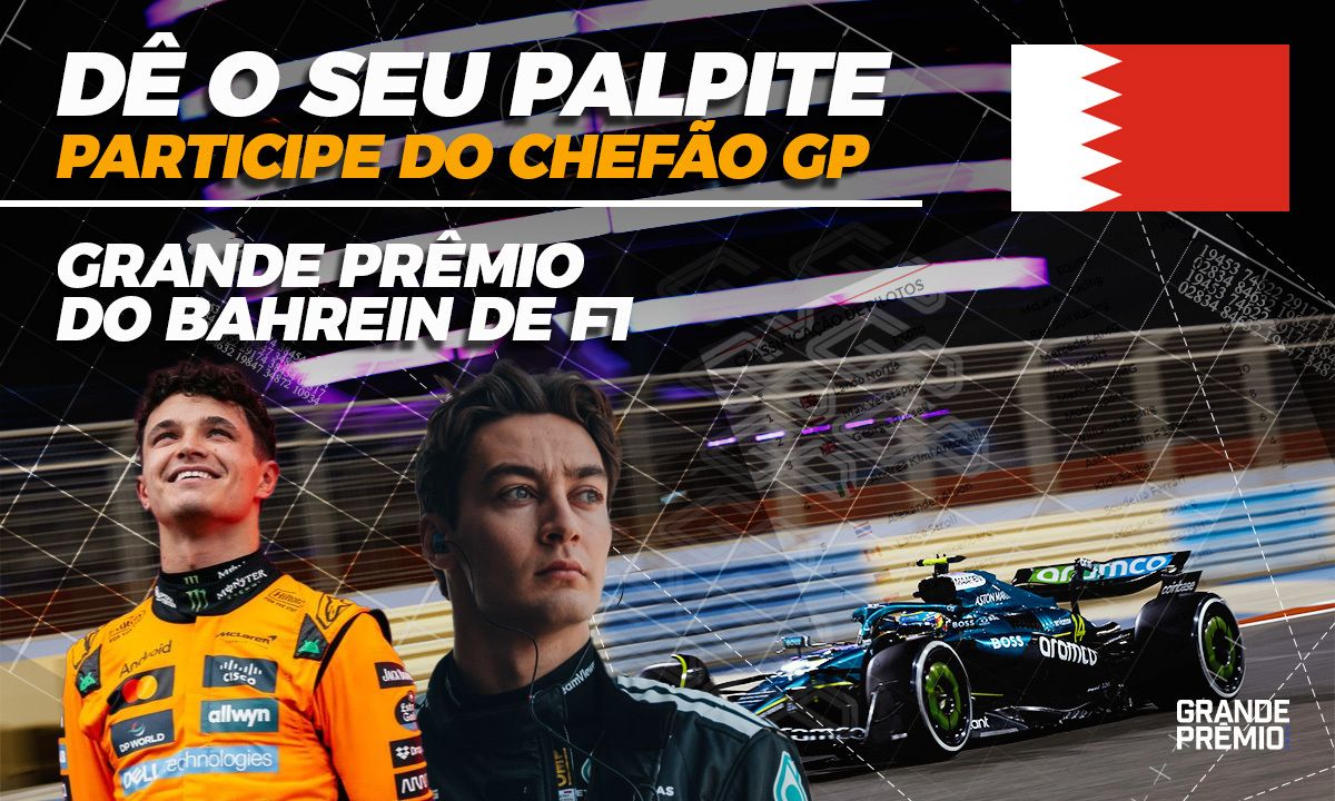 CHEFÃO GP abre palpites para GP do Bahrein, 4ª etapa da temporada 2025 da F1