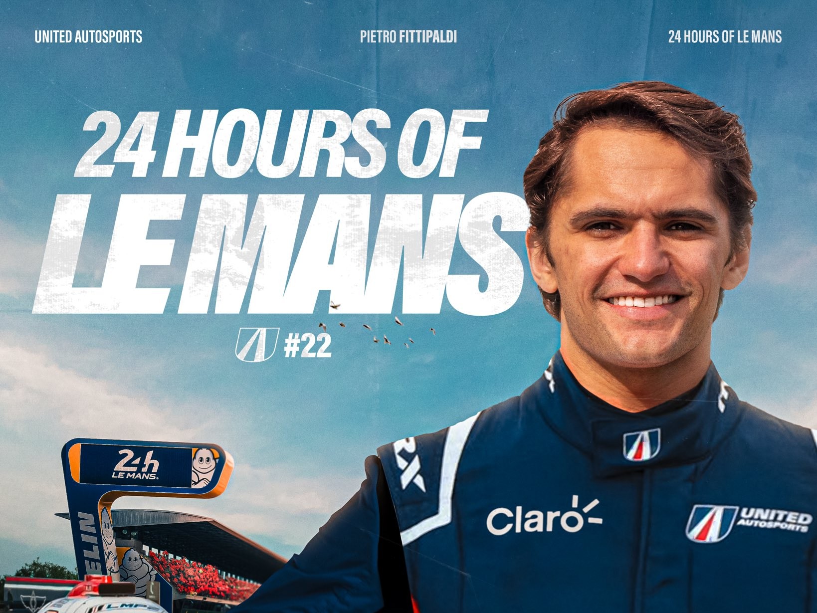 Pietro Fittipaldi fecha com United e volta às 24 Horas de Le Mans na classe LMP2