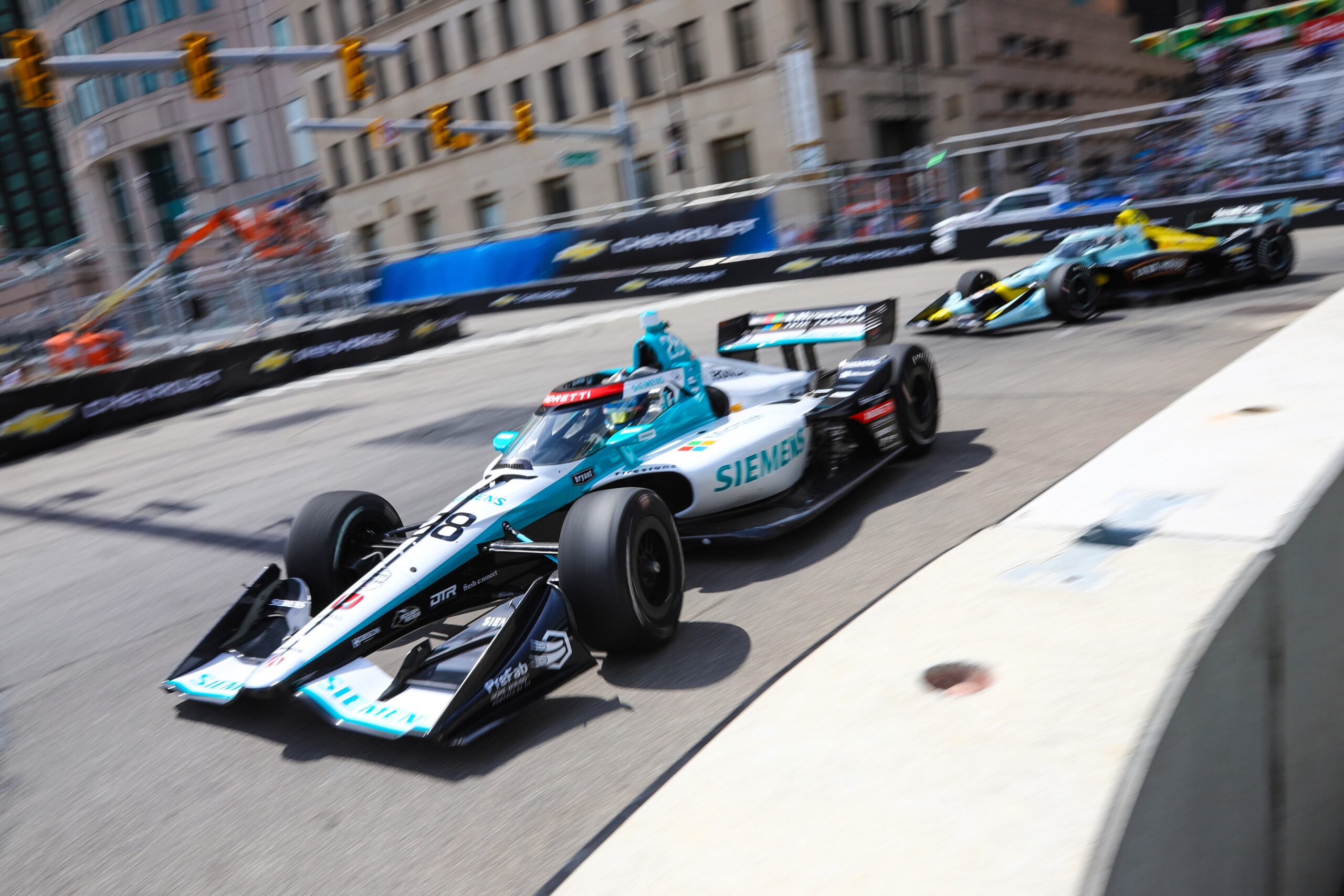 Kirkwood cresce na reta final e vence GP de Detroit da Indy. Palou bate