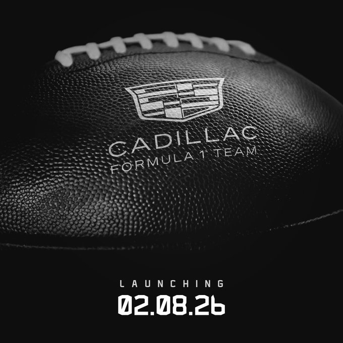 Cadillac inova e lança layout para estreia na F1 no intervalo do Super Bowl