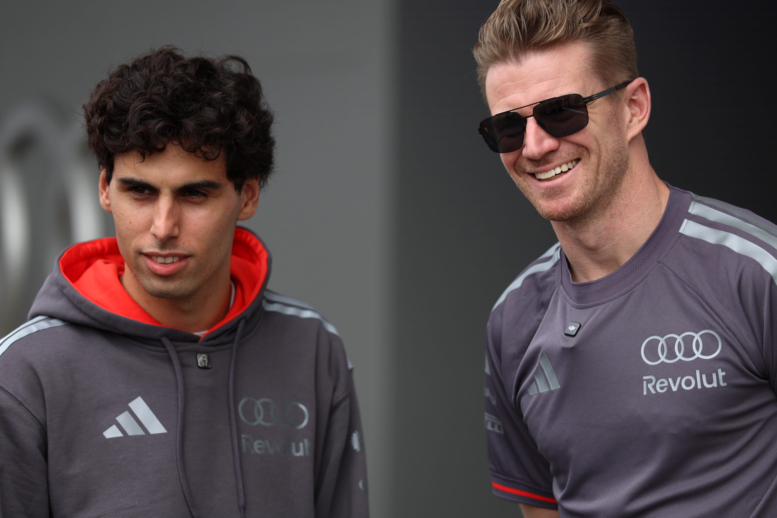 Audi treina largadas em dia de filmagens com Bortoleto e Hülkenberg em Monza
