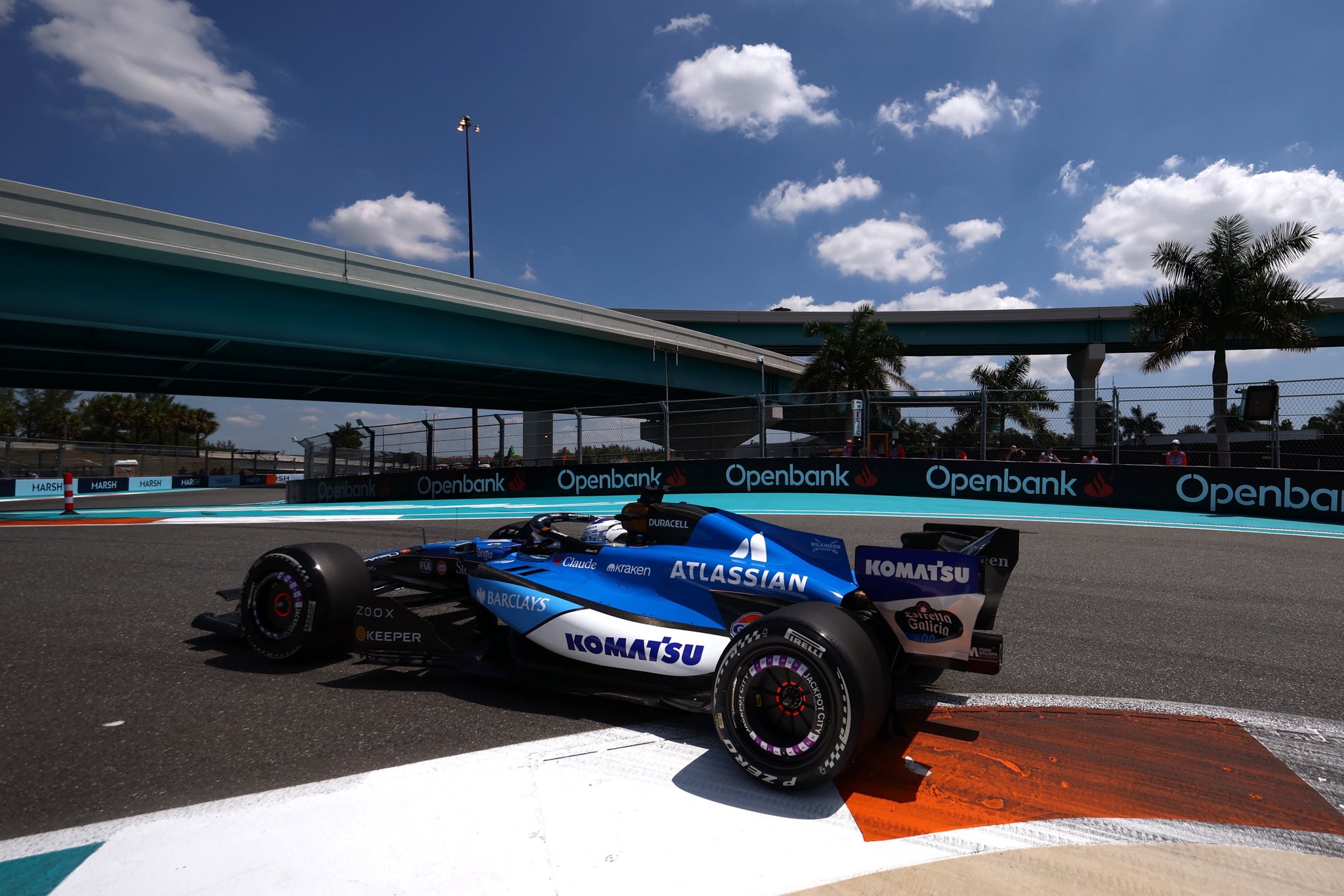 Albon tem volta deletada horas após fim de classificação e cai no grid da sprint de Miami