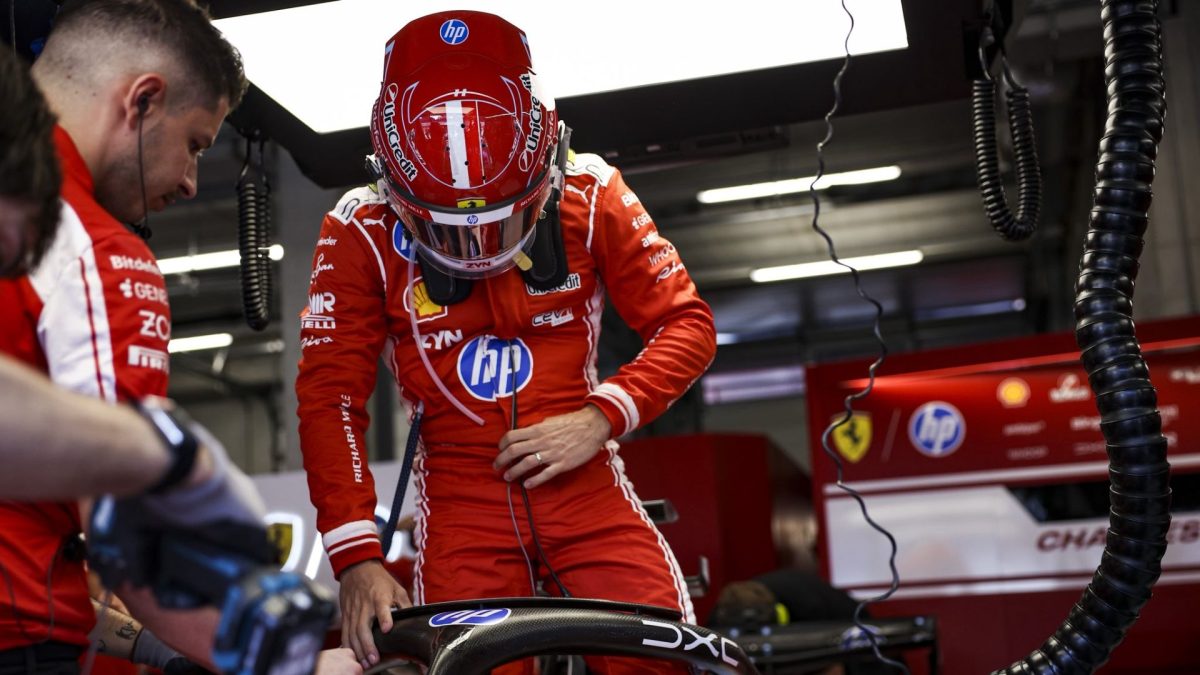 F1 2026, AUSTRIA, MEDIA DAY, FERRARI, CHARLES LECLERC, RETRATO CAPACETE