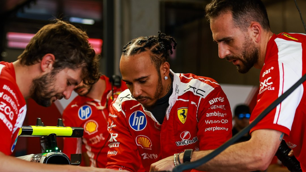 F1 2026, AUSTRIA, TREINO LIVRE, FERRARI, LEWIS HAMILTON, RETRATO ROSTO