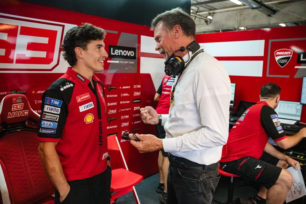MotoGP 2026 Tchéquia Brno Teste Pirelli Ducati Marc Márquez Giorgio Barbier