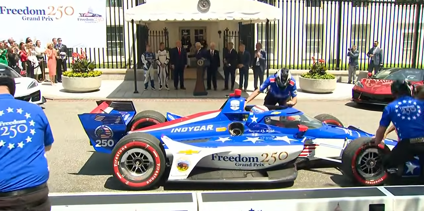 Indy realiza evento na Casa Branca para promover GP de Washington