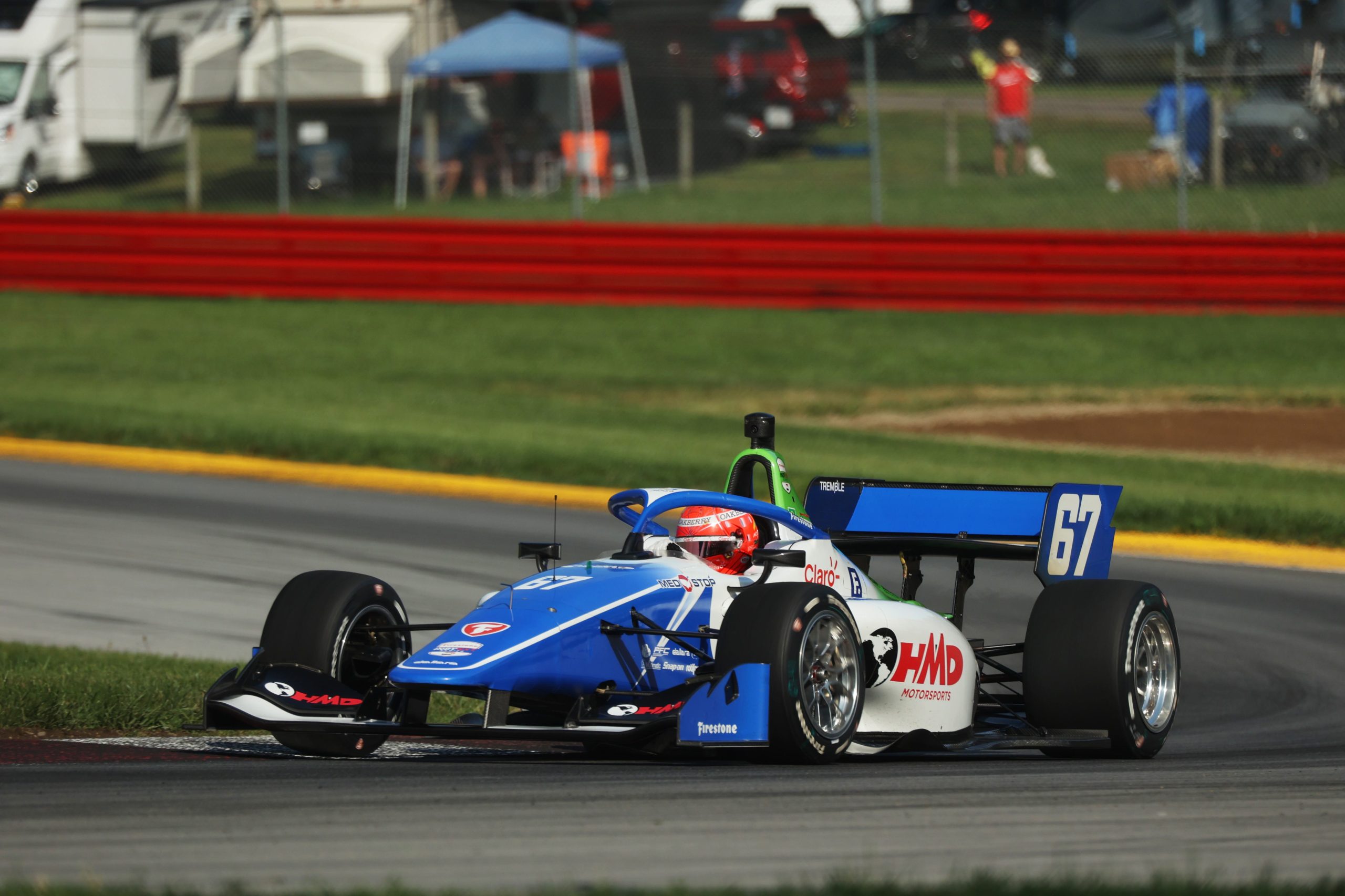 Fittipaldi controla rivais e vence de ponta a ponta corrida 1 da Indy NXT em Mid-Ohio