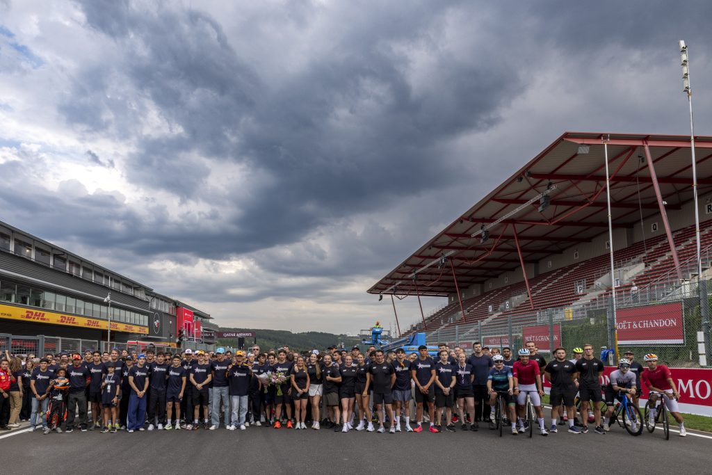 F1 2026, SPA-FRANCORCHAMPS, MEDIA DAY, HOMENAGEM ANTHOINE HUBERT