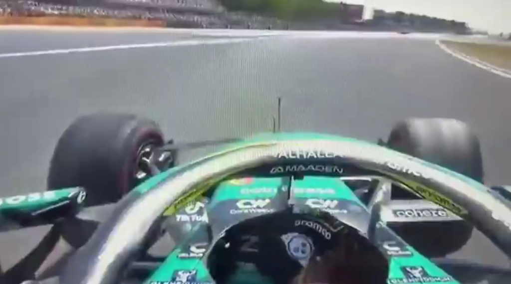 O que Stroll tem de fazer para virar o carro da Aston Martin na Inglaterra é absurdo