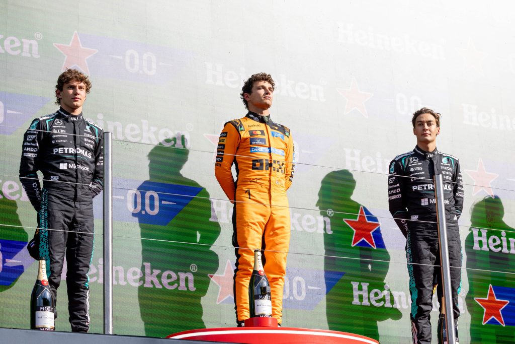 F1 2026, PAISES BAIXOS, CORRIDA, MERCEDES, KIMI ANTONELLI, GEORGE RUSSELL,MCLAREN, LANDO NORRIS
