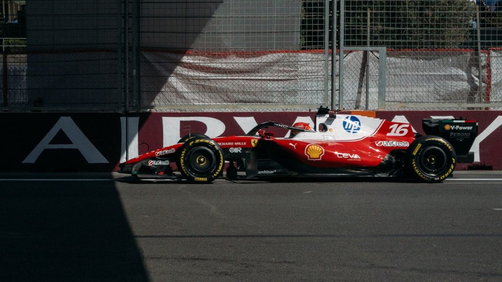 F1 2026, AZERBAIJÃO, TREINOS LIVRES, FERRARI, CHARLES LECLERC