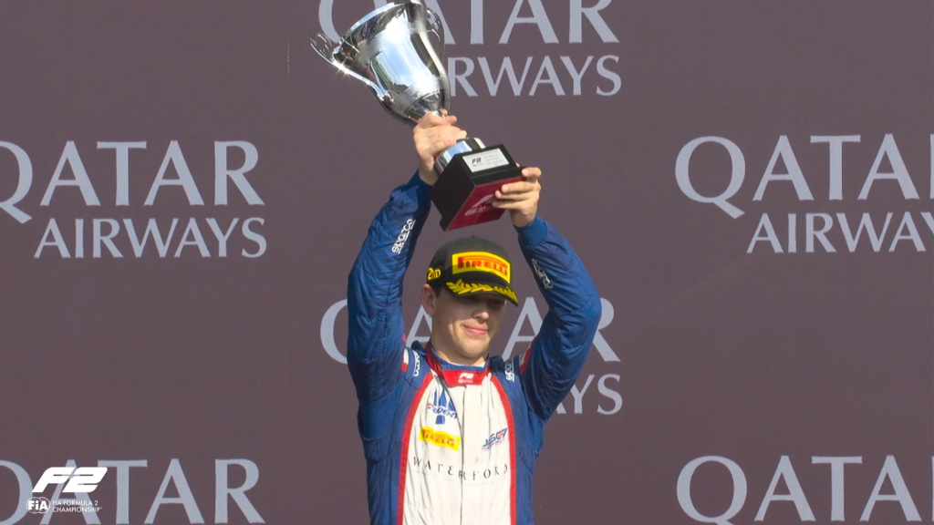 F2 2026, AZERBAIJÃO, CORRIDA SPRINT, TRIDENT, LAURENS VAN HOEPEN