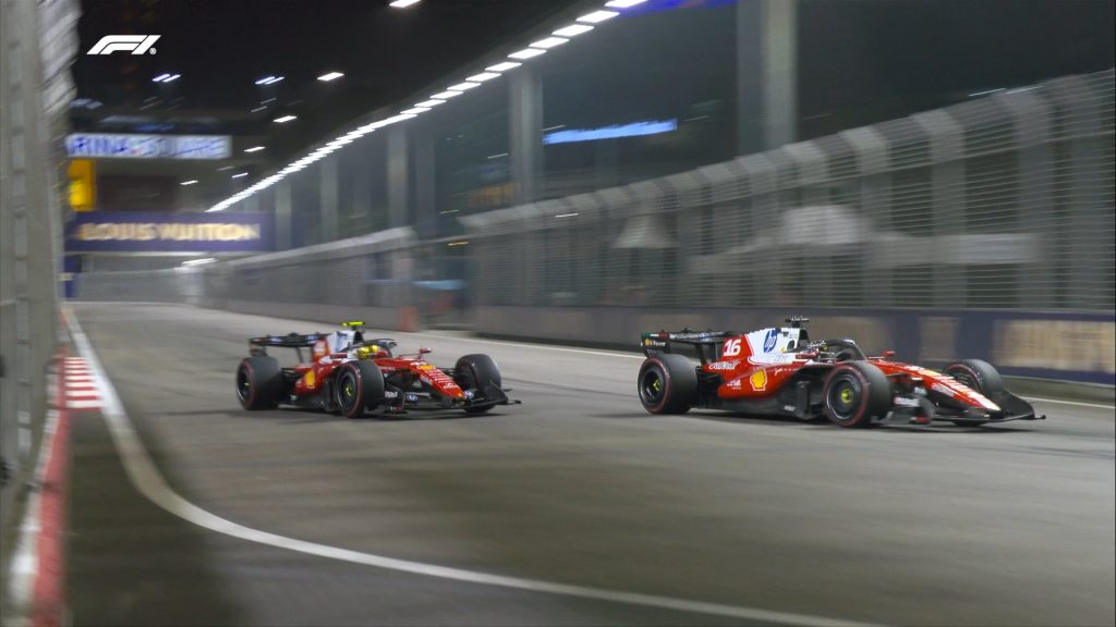 F1 2026, SINGAPURA, MARINA BAY, CORRIDA, FERRARI, CHARLES LECLERC, LEWIS HAMILTON