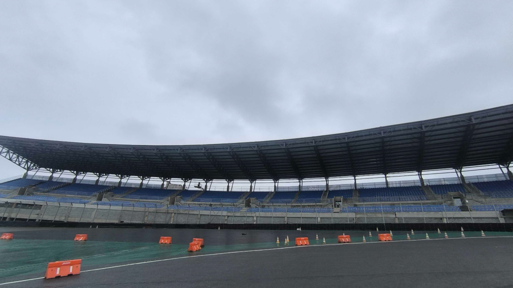 COLETIVA GP DE SÃO PAULO, INTERLAGOS, ARQUIBANCADA SETOR D