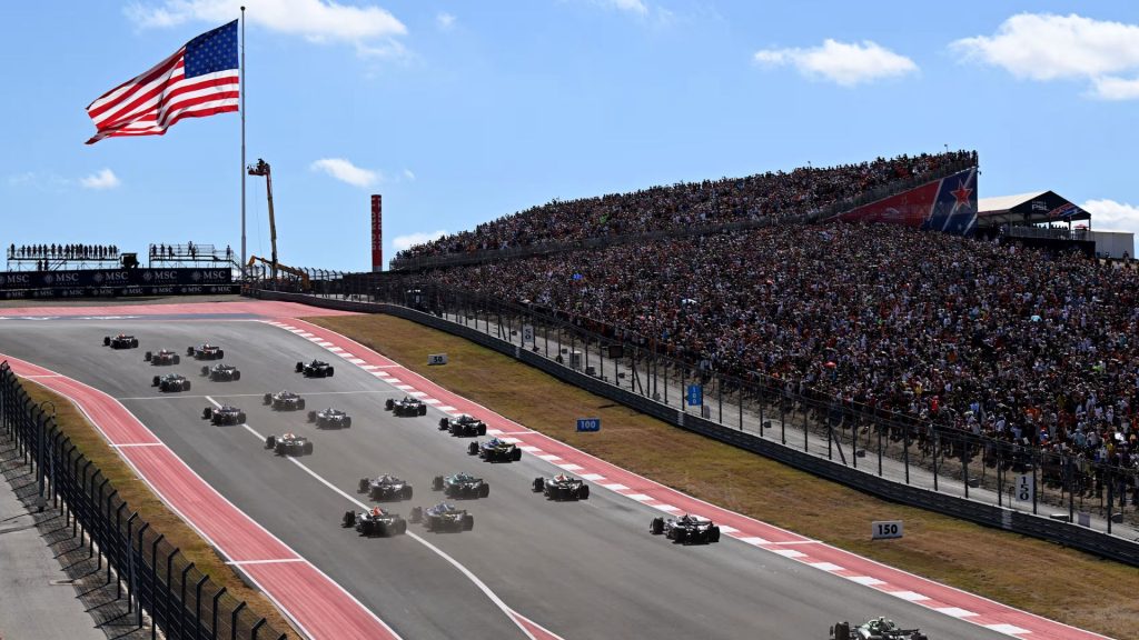 F1 2025, AUSTIN, CORRIDA, LARGADA