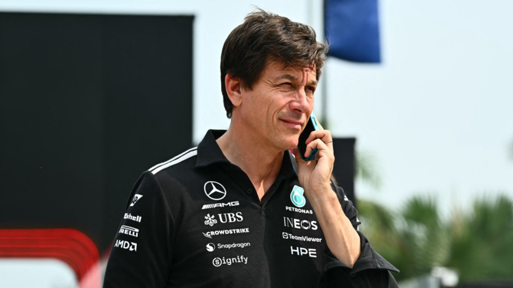 F1 2026, BAHREIN, MALÁSIA, CORRIDA, MERCEDES, TOTO WOLFF, ROSTO, RETRATO