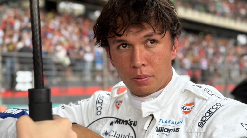 F1 2026, BAHREIN, MALÁSIA, CORRIDA, WILLIAMS, ALEX ALBON, ROSTO, RETRATO