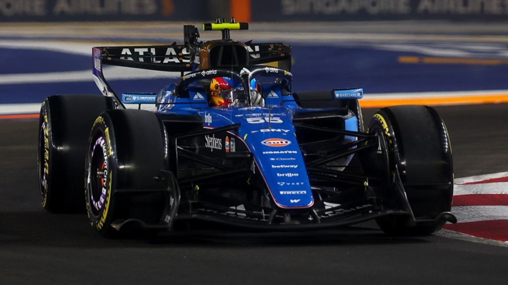 F1 2026, SINGAPURA, MARINA BAY, CLASSIFICAÇÃO, WILLIAMS, CARLOS SAINZ, CARRO