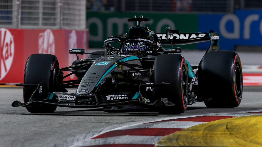 F1 2026, SINGAPURA, MARINA BAY, CLASSIFICAÇÃO, MERCEDES, GEORGE RUSSELL, CARRO