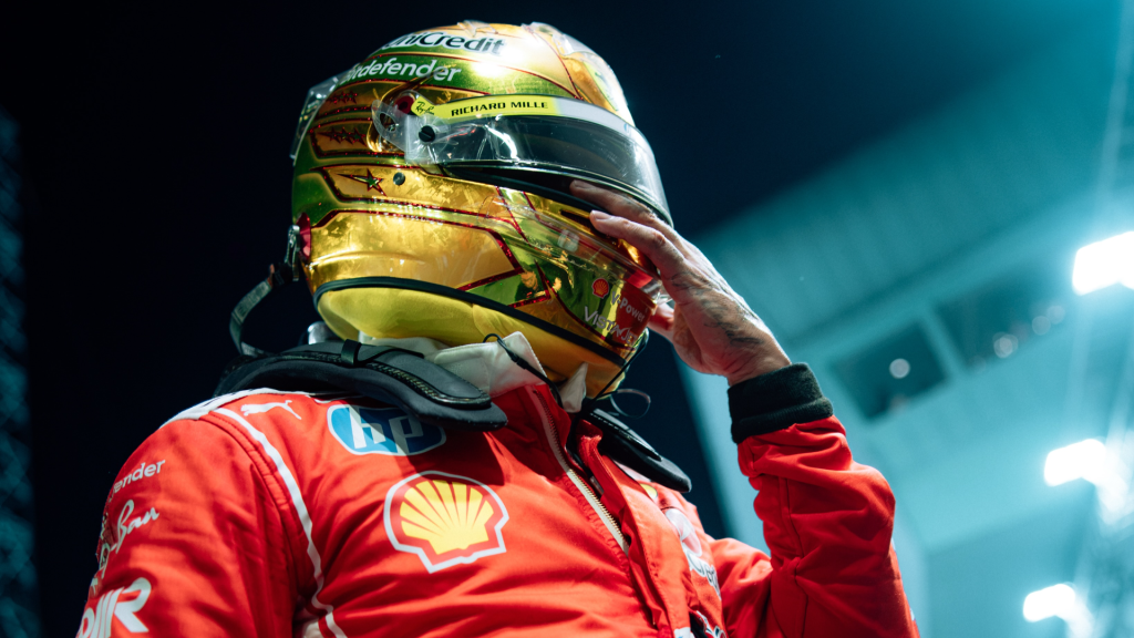 F1 2026, SINGAPURA, MARINA BAY, CLASSIFICAÇÃO, FERRARI, LEWIS HAMILTON, RETRATO