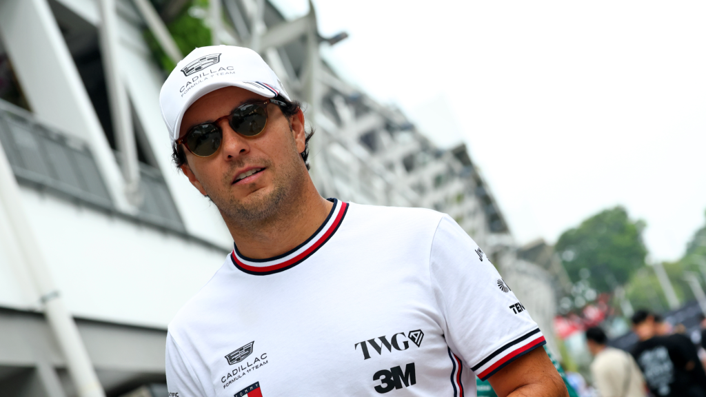 F1 2026, SINGAPURA, MARINA BAY, CORRIDA, CADILLAC, SÉRGIO PÉREZ, RETRATO