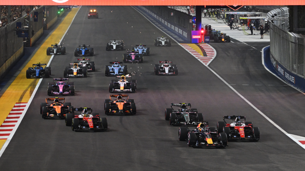F1 2026, SINGAPURA, MARINA BAY, CORRIDA, LARGADA