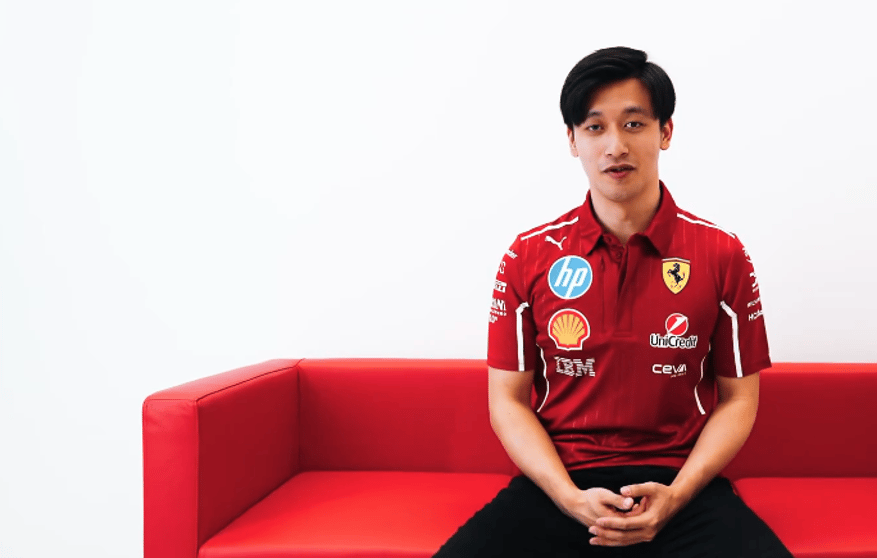 Ferrari confirma la salida de Zhou después de un año como piloto reserva en Fórmula 1