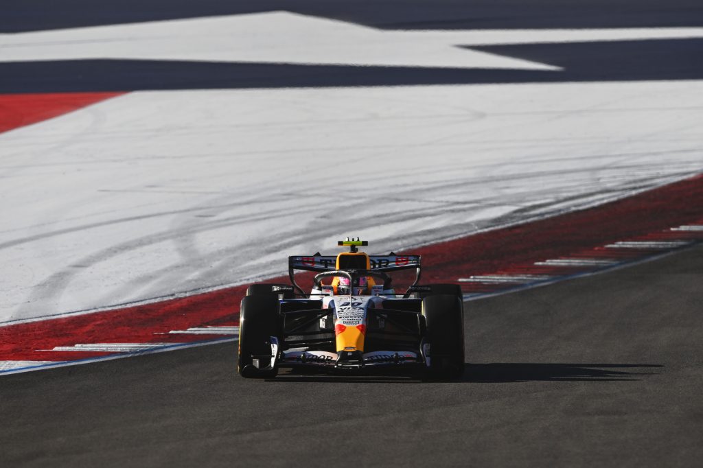 F1 2026, ESTADOS UNIDOS, AUSTIN, TREINOS LIVRES, RACING BULLS, LIAM LAWSON