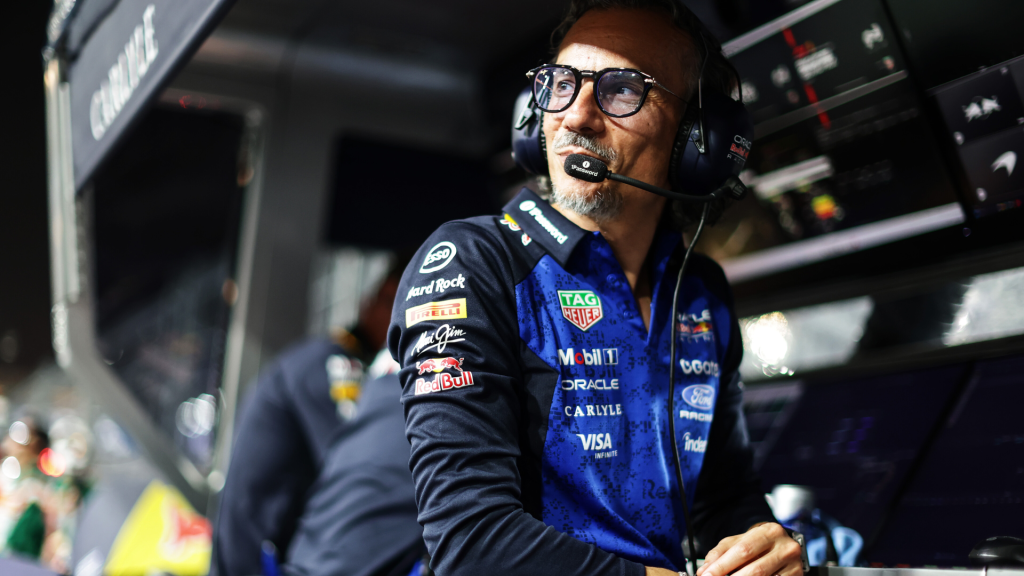 F1 2026, SINGAPURA, CLASSIFICAÇÃO SPRINT, RED BULL, LAURENT MEKIES, ROSTO, RETRATO