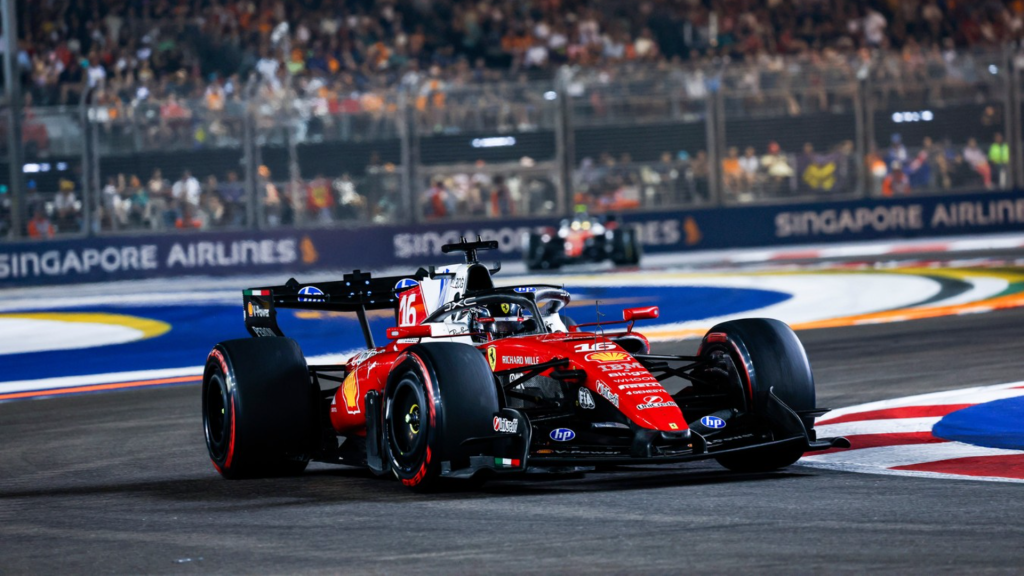 F1 2026, SINGAPURA, MARINA BAY, CORRIDA, FERRARI, CHARLES LECLERC, CARRO