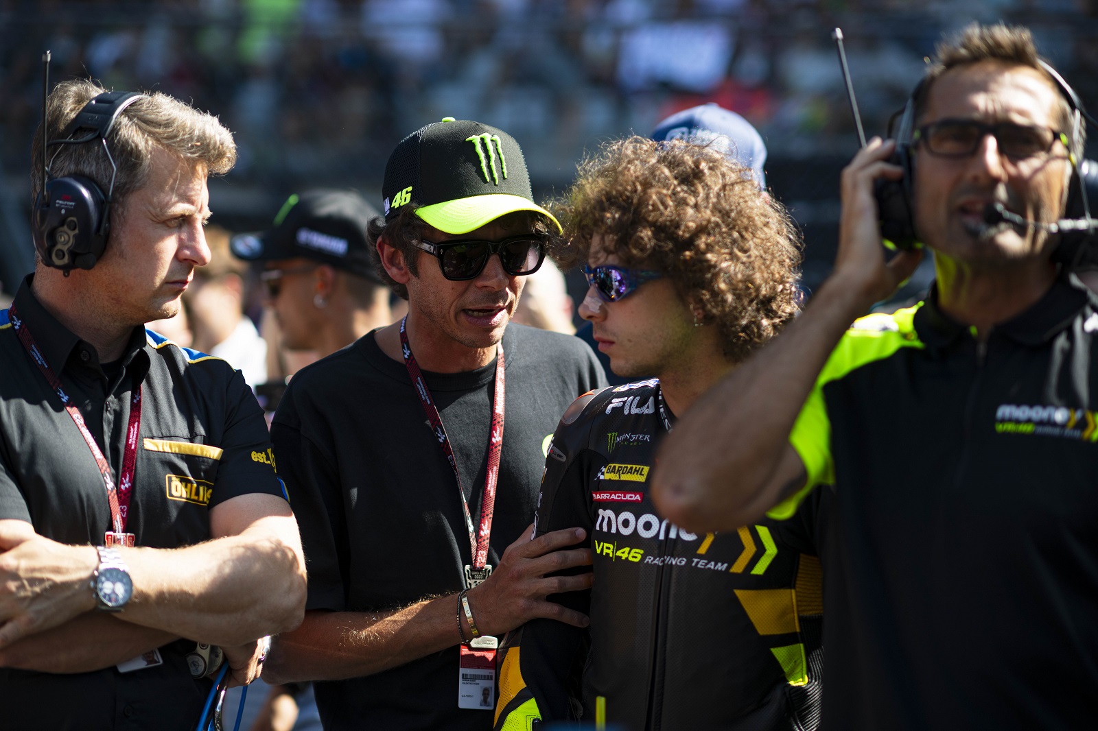 Rossi ve posible que Bezzecchi siga con VR46 en 2024: “Puede ganar con nosotros”
