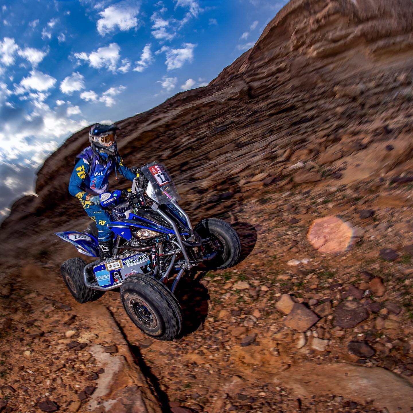 Liderazgo argentino en Quads en prólogo del Dakar;  Luciano Benavides es 5° en motos