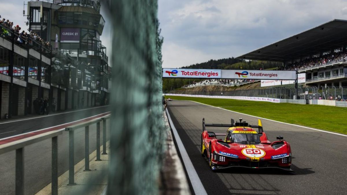 Fuoco consigue la pole para Ferrari en las 6 horas de Spa del WEC; López 17º en GT3