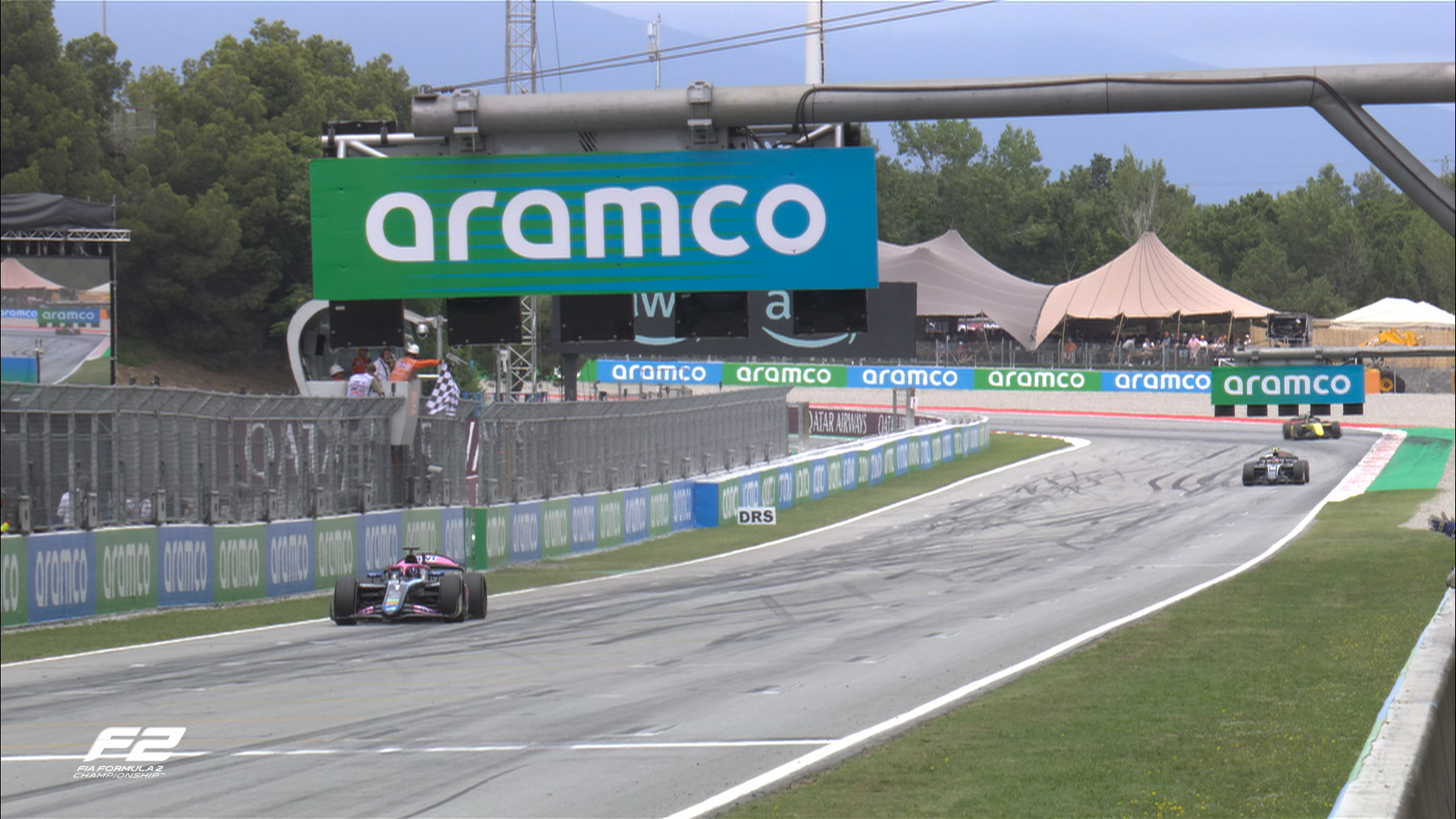 Martins gana de punta a punta la sprint de F2 en Barcelona; Colapinto, 18°; Duerksen, 10°