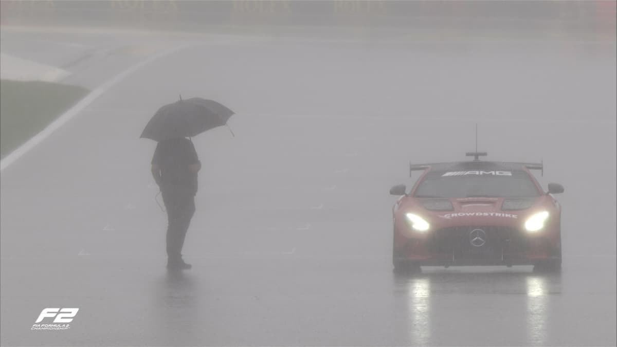 La Fórmula 2 decide aplazar la carrera sprint en Spa debido a las fuertes lluvias