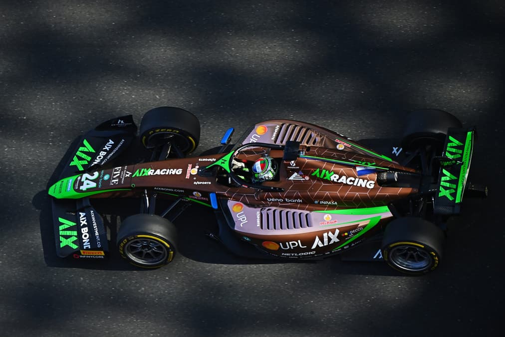 Dürksen lidera 2° día de entrenamientos de postemporada de F2 en Abu Dhabi