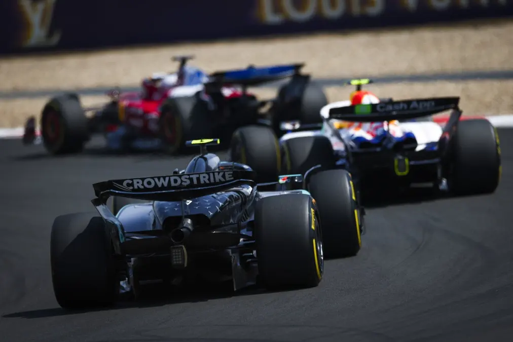 El Gran Premio de China supera al de Australia en número de adelantamientos en F1 2025
