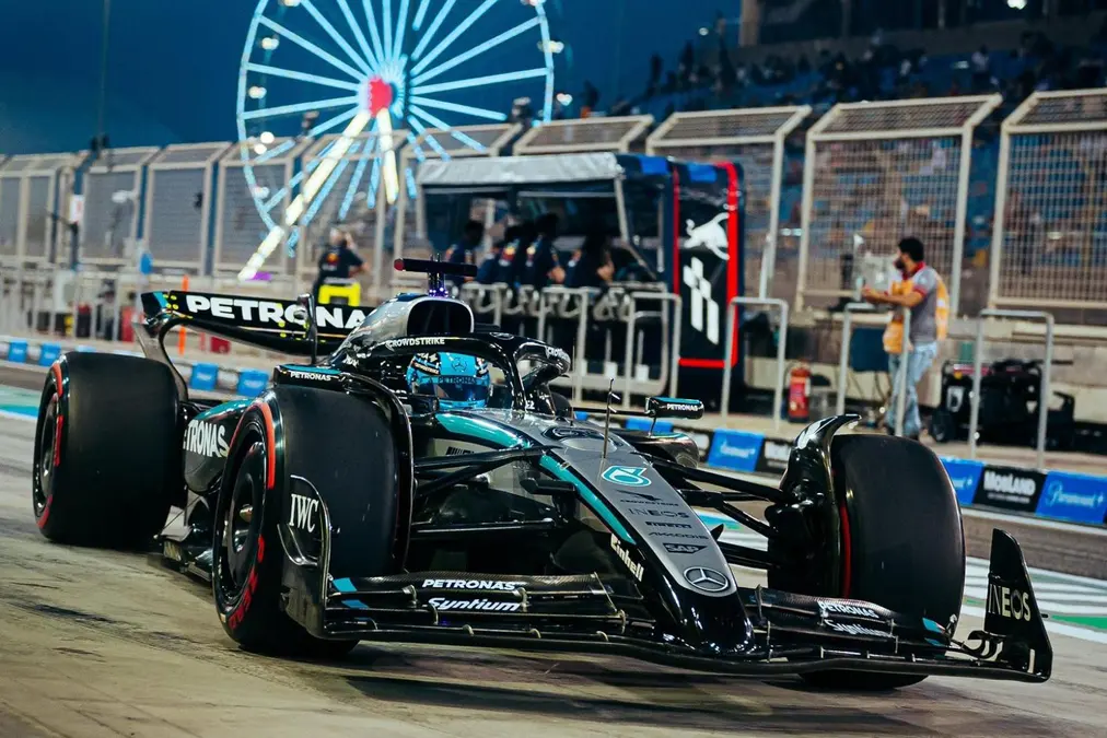 Russell dice que ve a Mercedes luchando por ser “el mejor del resto” en GP de Bahrein