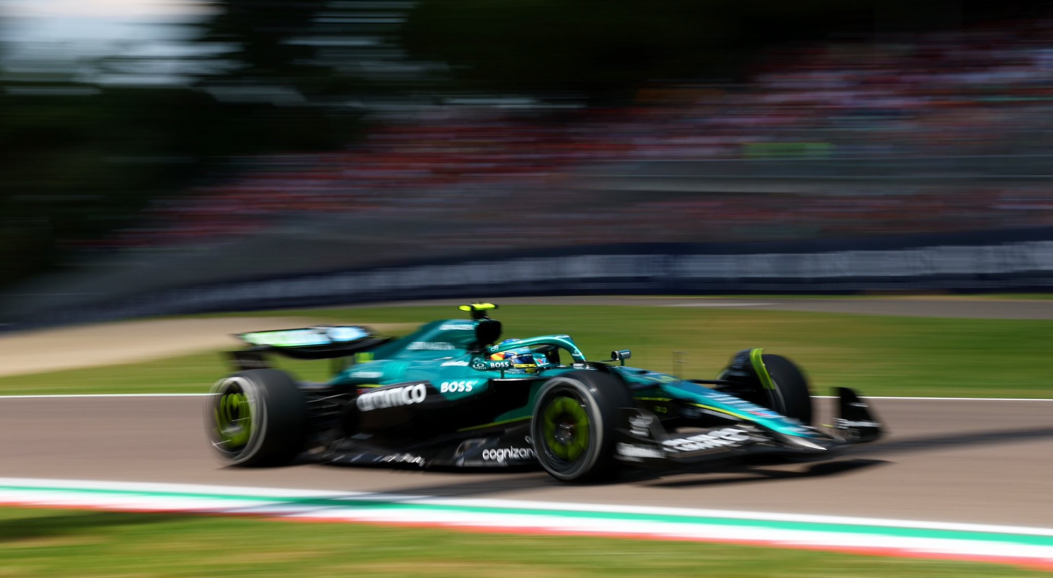 Aston Martin culpa al VSC de no sumar en Imola: «La suerte no estuvo de nuestro lado»