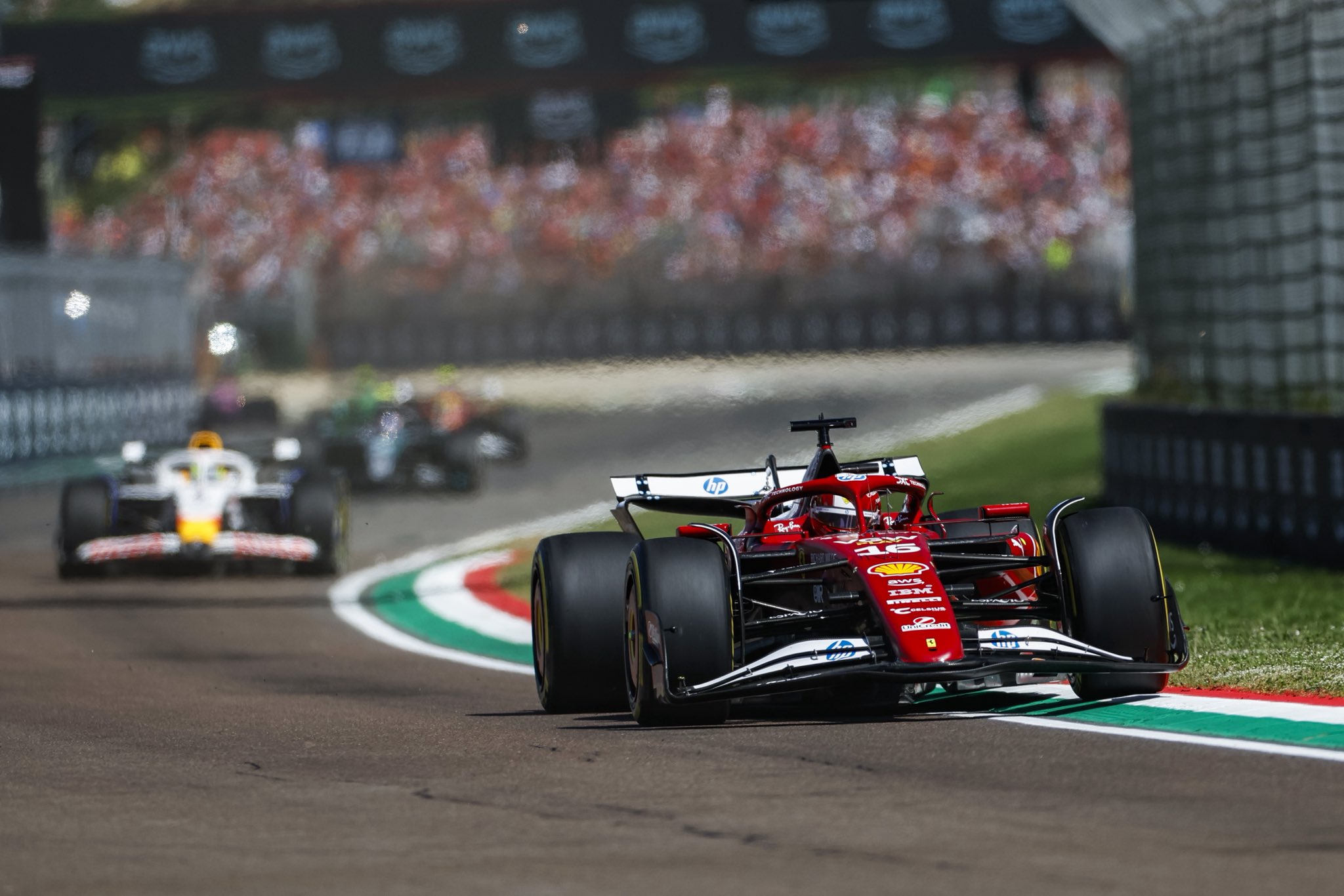 Leclerc se frustra con el 6º puesto en Imola: «El Safety Car entró en muy malos momentos»