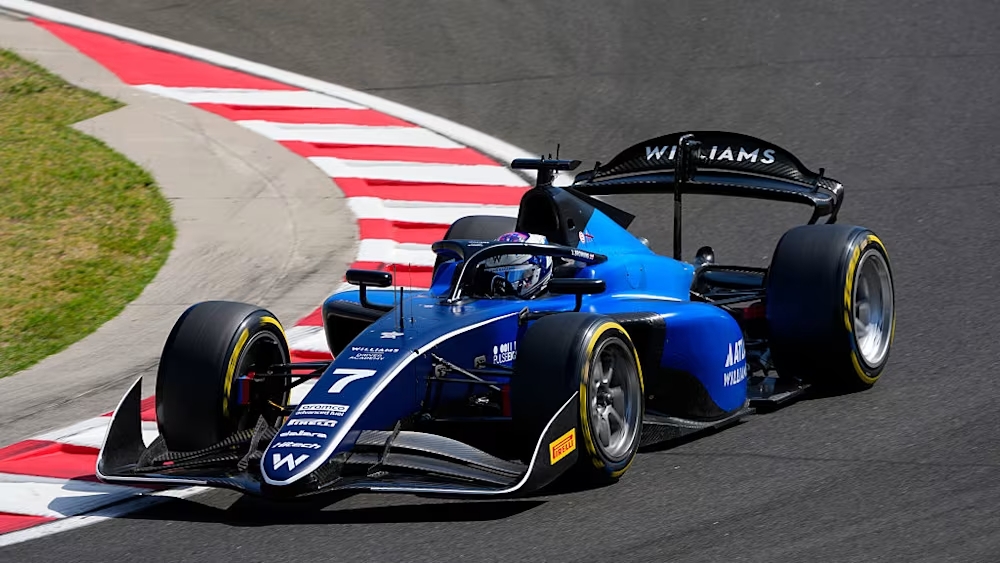 Browning vence a Goethe en el final y lidera práctica libre de F2 en Hungría; Duerksen, 5°