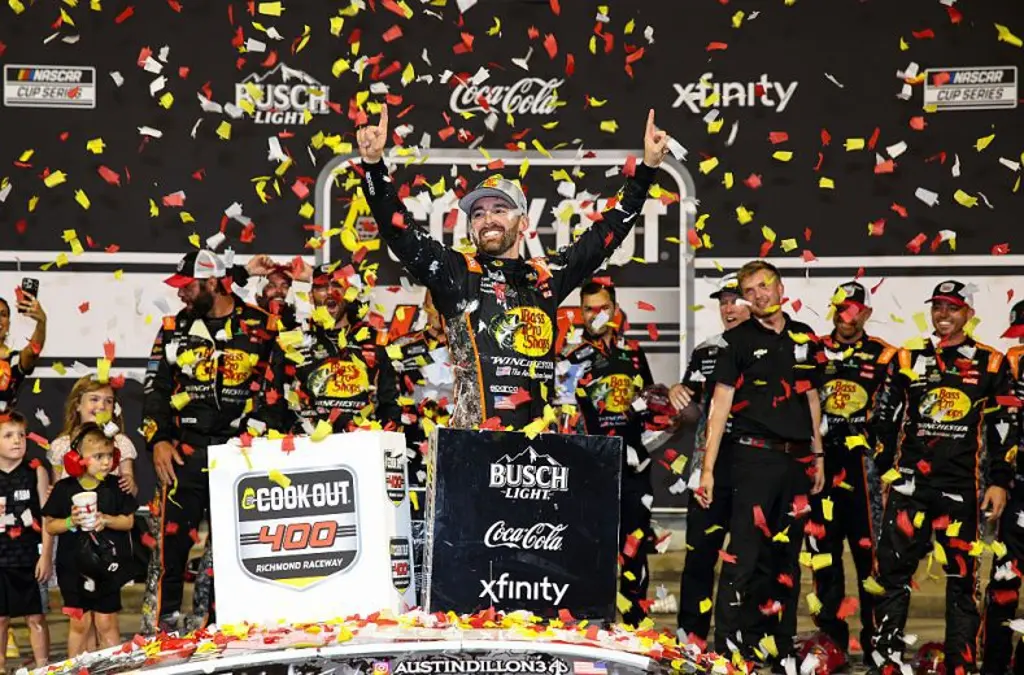 Dillon triunfa en la carrera de Nascar en Richmond tras una estrategia perfecta