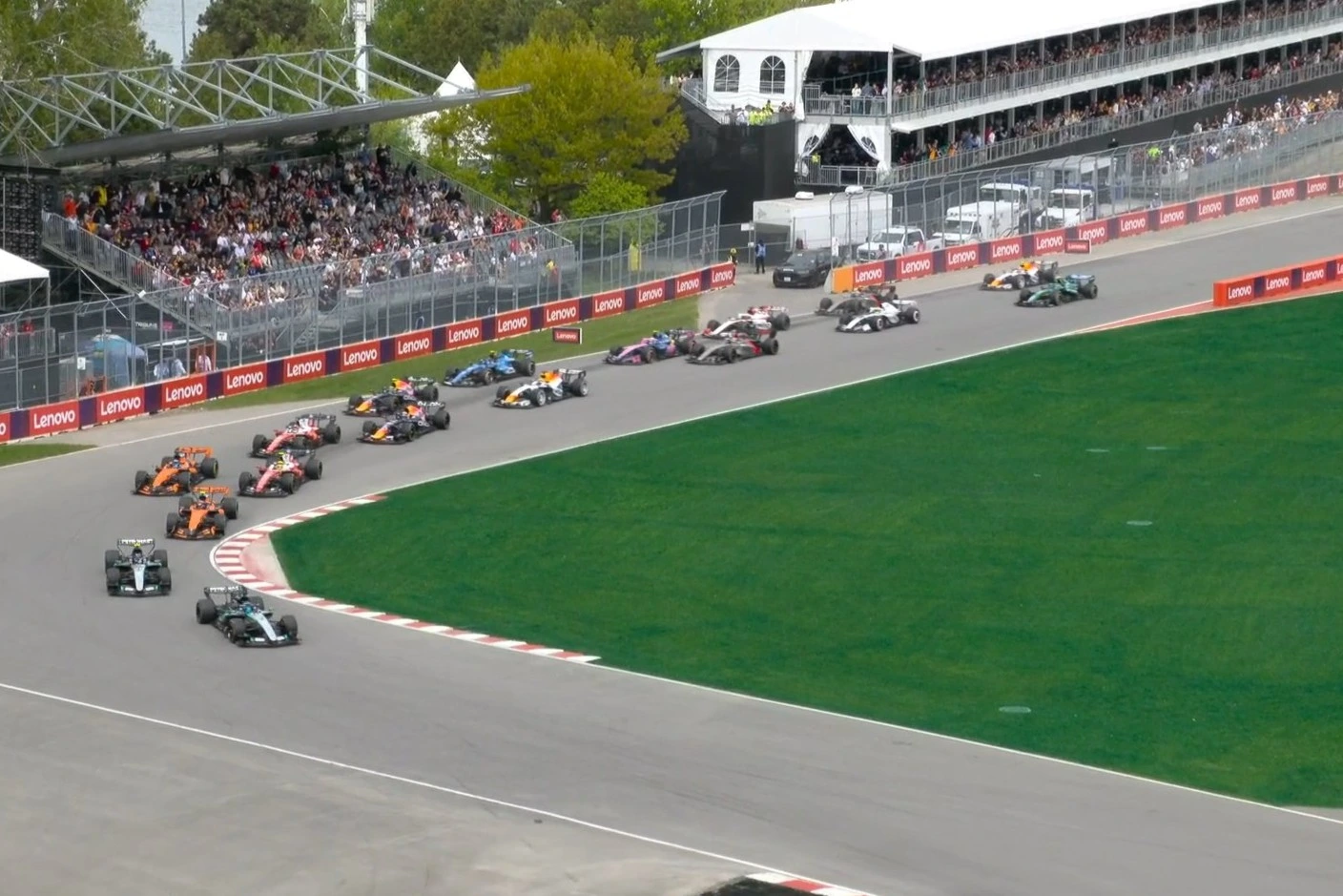 ¿Cómo clasificó Colapinto? Grilla de largada del GP de Canadá de F1 2026